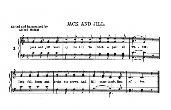 Jack and Jill sheet music