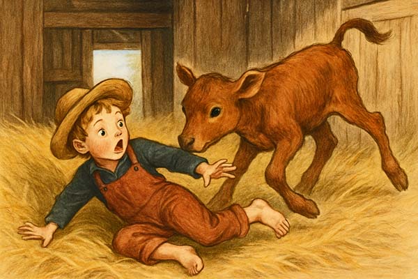 There Was a Little Boy Went into a Barn